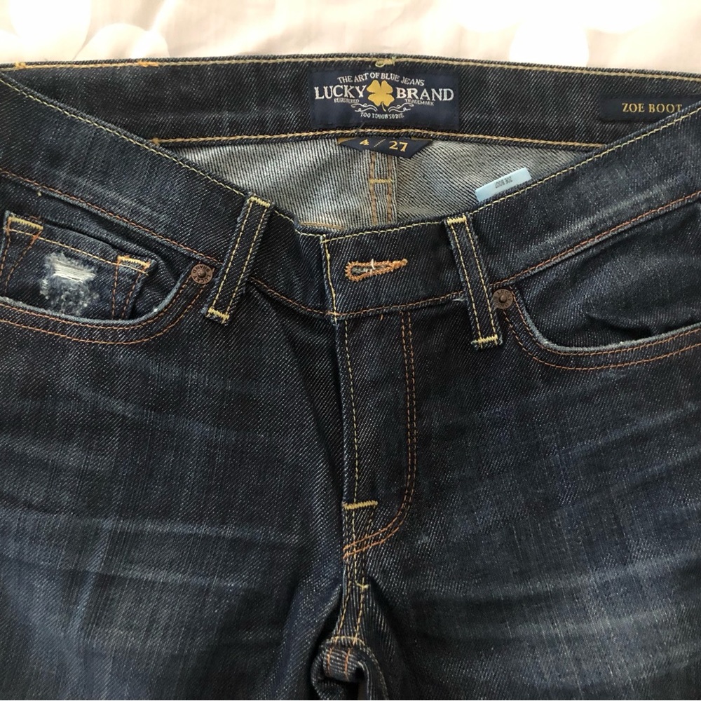 Women’s Lucky jeans. Style: Zoe Boot